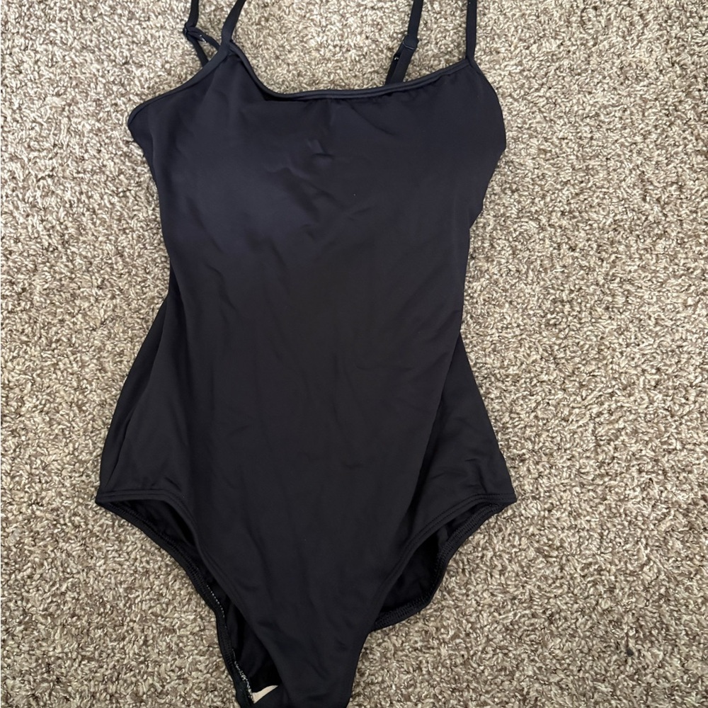 Eurotard Black Built in Bra Women's Leotard